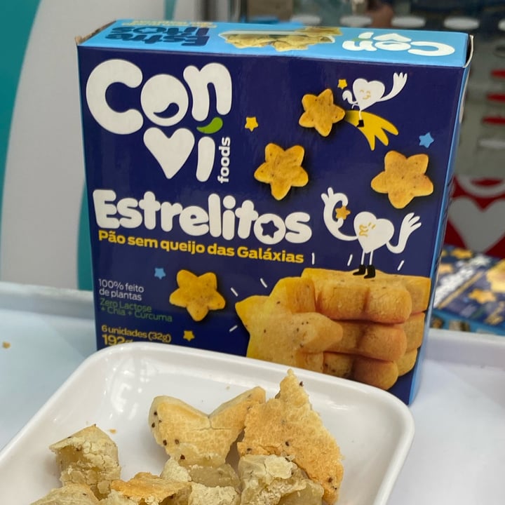 photo of Convi Foods estrelitos - pão sem queijo shared by @poramormari on  14 Dec 2022 - review