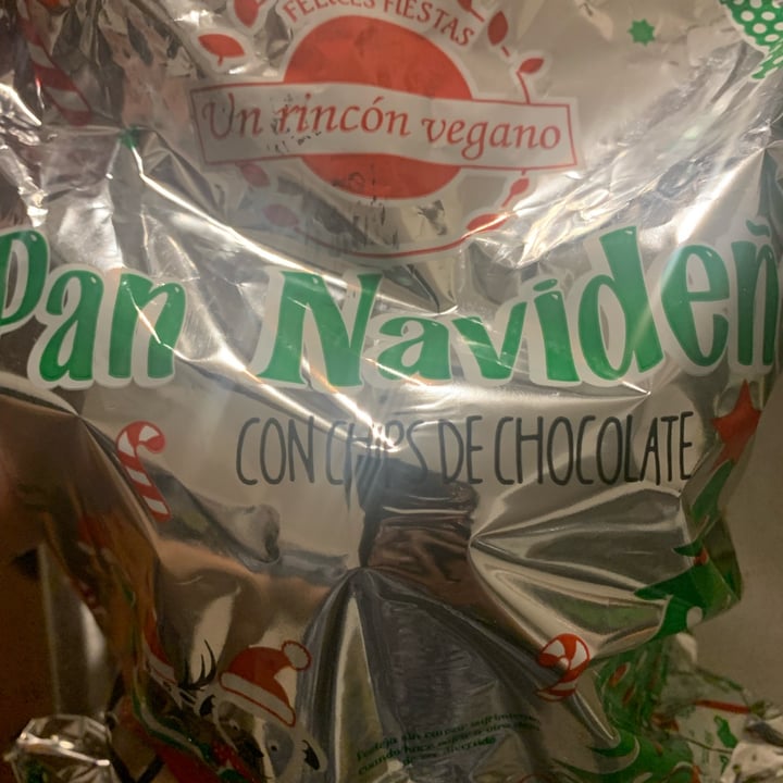 photo of Un Rincón Vegano Pan Navideño con Chips de Chocolate shared by @maires85 on  08 Dec 2021 - review