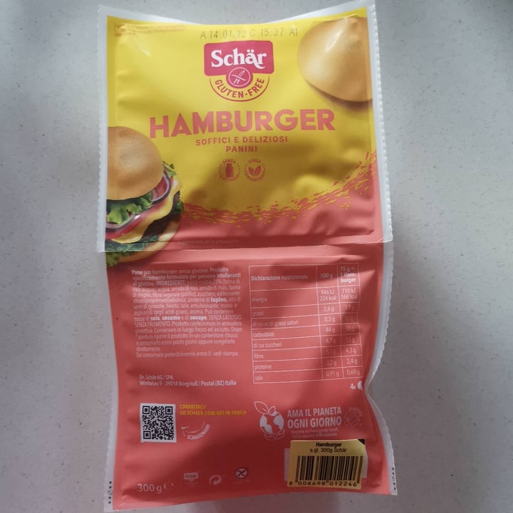 review photo of Schär Gluten Free Hamburger Buns shared by @iacoporamus on 11 Dec 2021 - review
