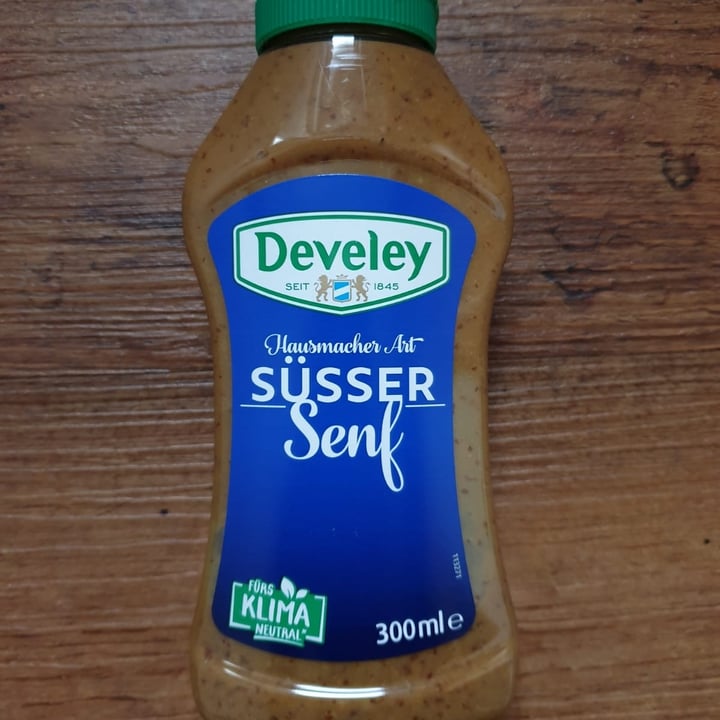 review photo of Develey Süßer Senf shared by @veganarchic on 22 Sep 2021 - review