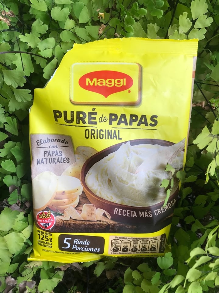 photo of Maggi Pure de papas shared by @andrearomo666 on  16 Sep 2020 - review