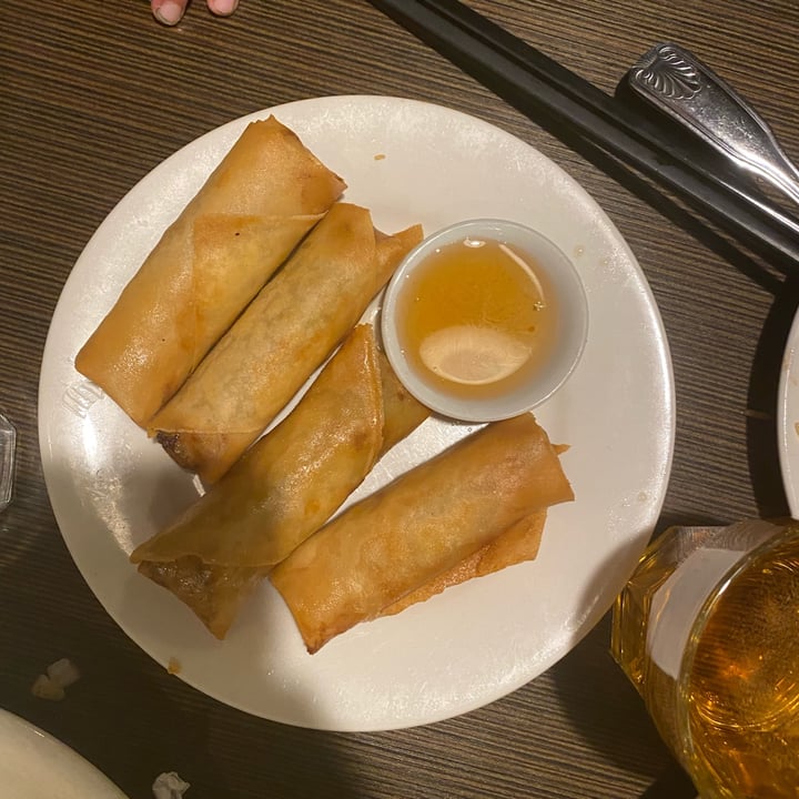 photo of Indochine Vegan Vegetable spring rolls shared by @majesticvegan on  01 Jan 2022 - review