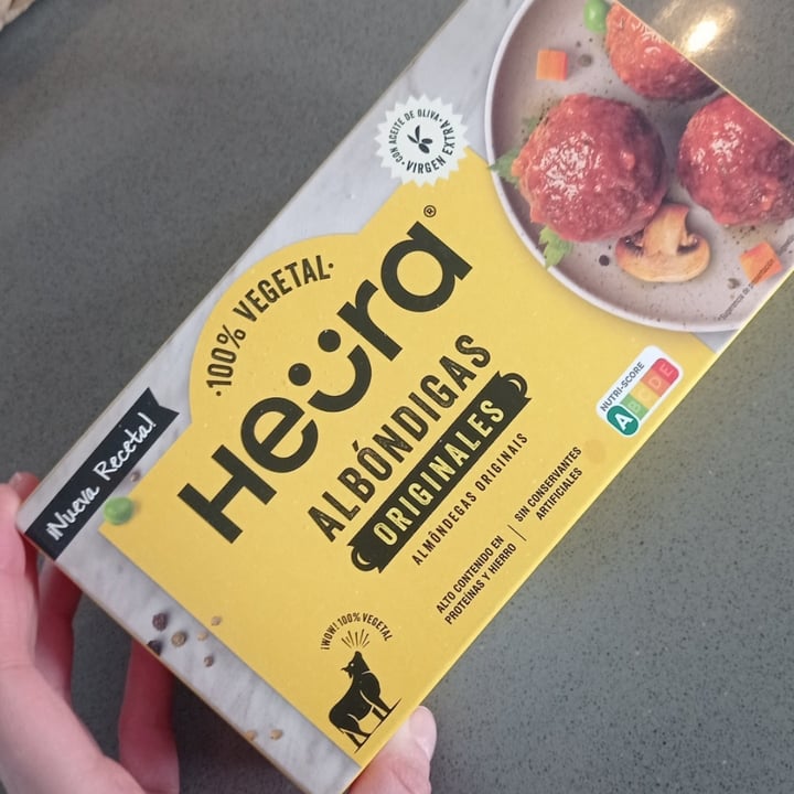 photo of Heura Albóndigas Originales shared by @martajan on  05 Feb 2022 - review