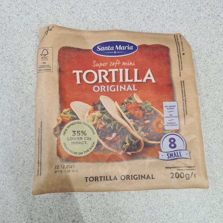 photo of Santa María Super Soft Mini Tortilla shared by @patti95 on  30 Nov 2021 - review