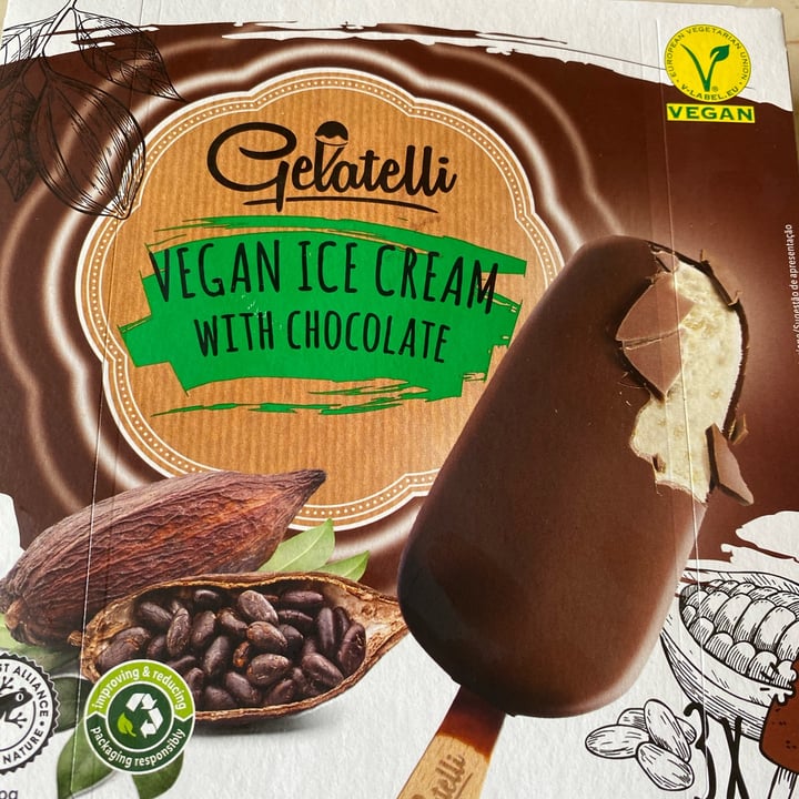 photo of Gelatelli Vegan Ice Cream With Chocolate shared by @marta1987 on  09 Apr 2022 - review