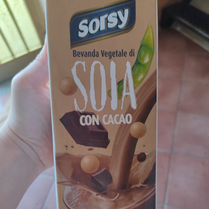 photo of sorsy Bevanda vegetale di soia con cacao shared by @marydrago3 on  24 Jun 2022 - review