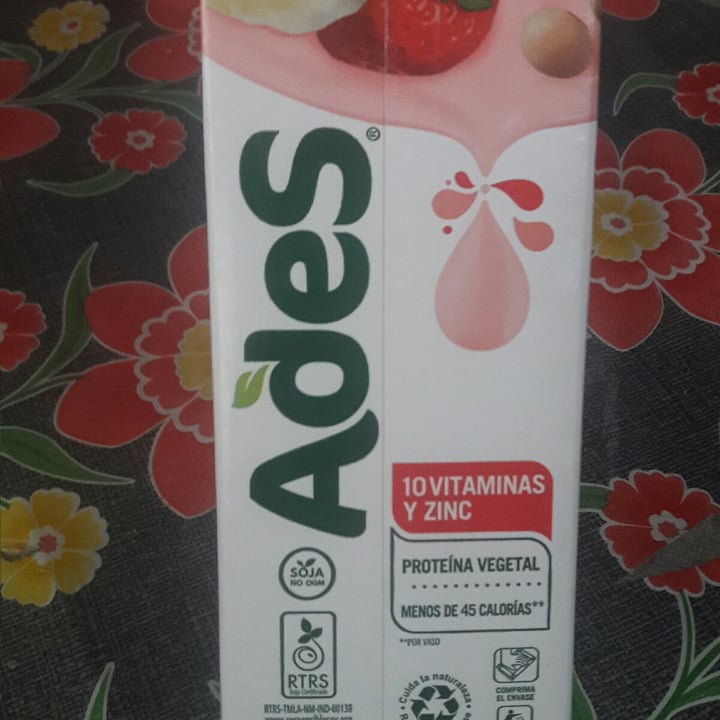 review photo of Ades Leche de Soja sabor Frutas Tropicales shared by @aixagomez21 on 30 Jan 2021 - review