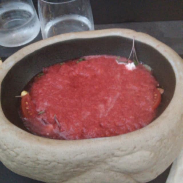 Photo of the dish “Gazpacho de fresa”