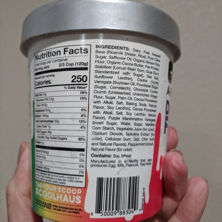 photo of COOL HAUS Enjoymint For All Peppermint Frozen Dessert shared by @regimack on  16 Apr 2021 - review