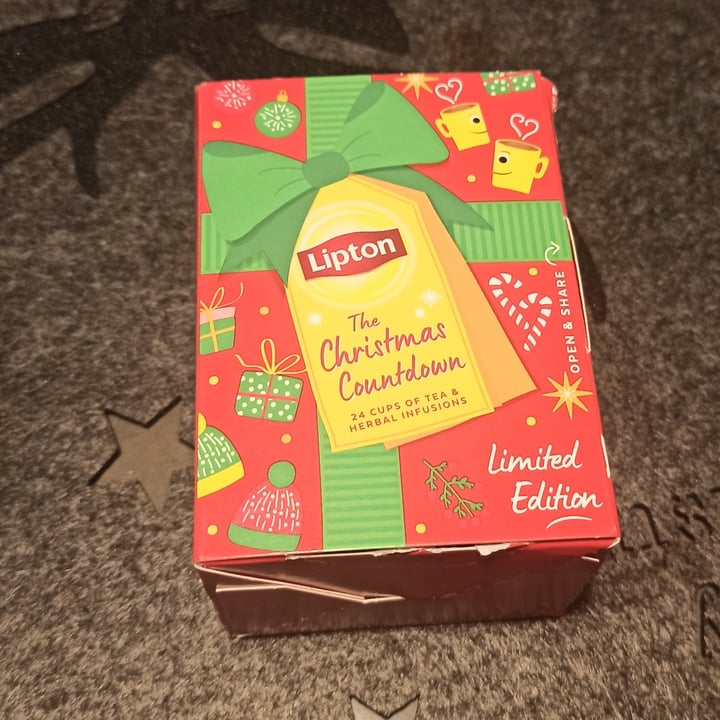 photo of Lipton Christmas Countdown shared by @rociodemar on  02 Dec 2021 - review