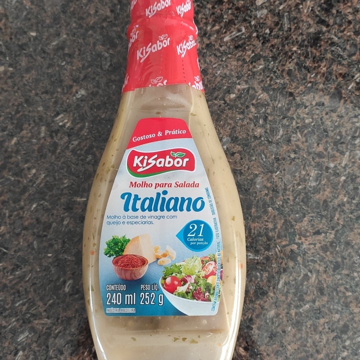 photo of KiSabor Molho para salada Italiano shared by @marcia1972 on  01 Aug 2022 - review