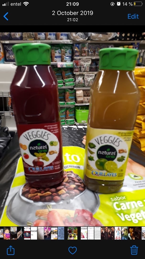 review photo of Quillayes Veggies Natural One shared by @genandrade on 01 Mar 2020 - review