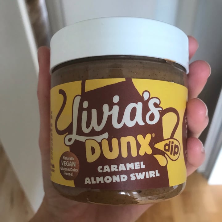 photo of Livia's Dunx dip Caramel almond swirl shared by @hgc on  21 Sep 2020 - review