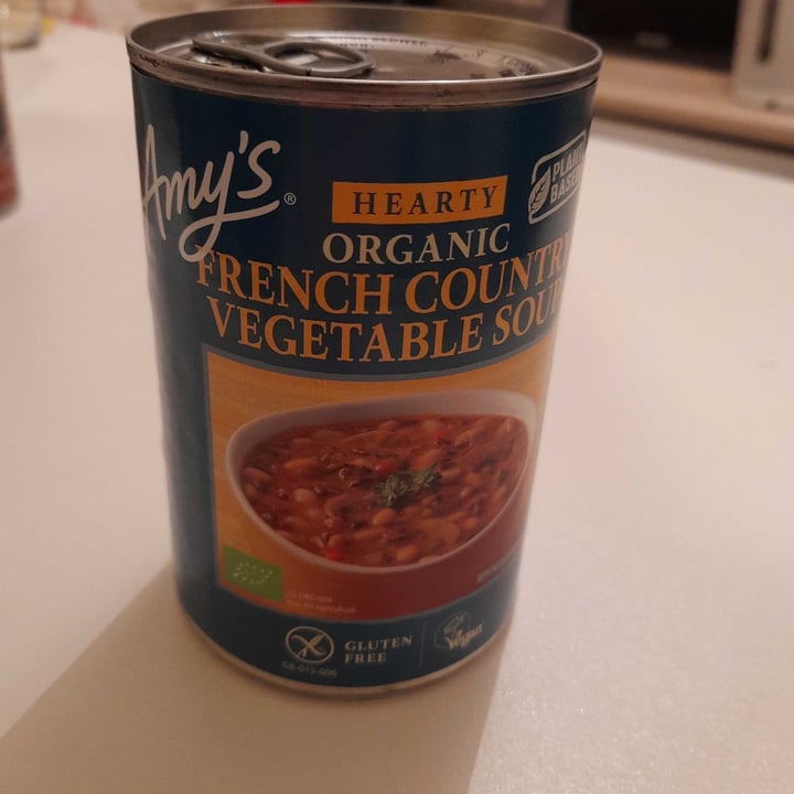 photo of Amy’s Amy's French Country Vegetable Soup shared by @venerableveganvirtue on  10 Jan 2022 - review