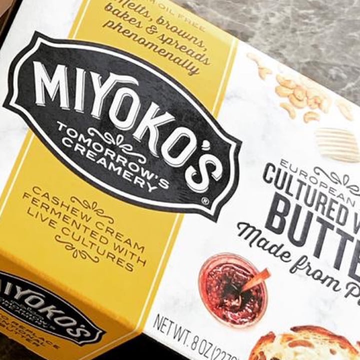 photo of Miyoko's Creamery European Style Cultured Vegan Butter Hint of Sea Salt shared by @jazzwall on  23 Jun 2020 - review