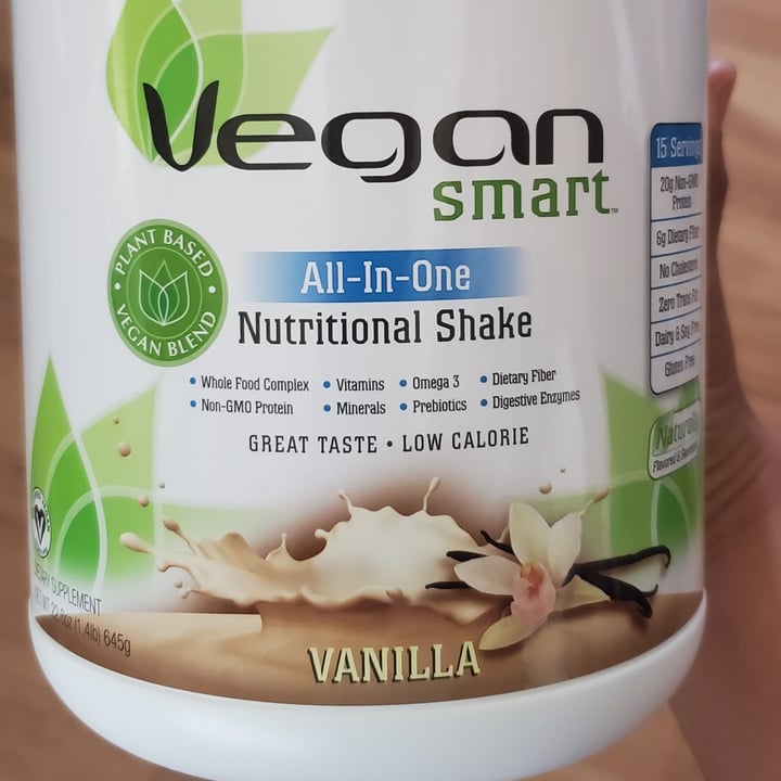 photo of Vegan Smart Vegansmart All-in-one Vanilla shared by @loretodelvillar on  07 Oct 2020 - review