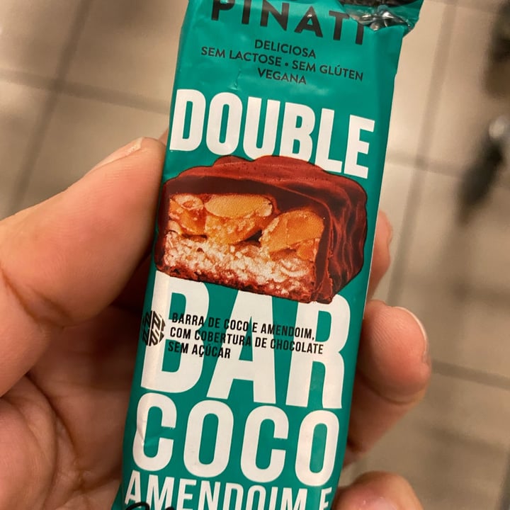 photo of Pinati Nuts barra de coco, amendoim e chocolate meio amargo shared by @leilaipassos on  19 Sep 2022 - review