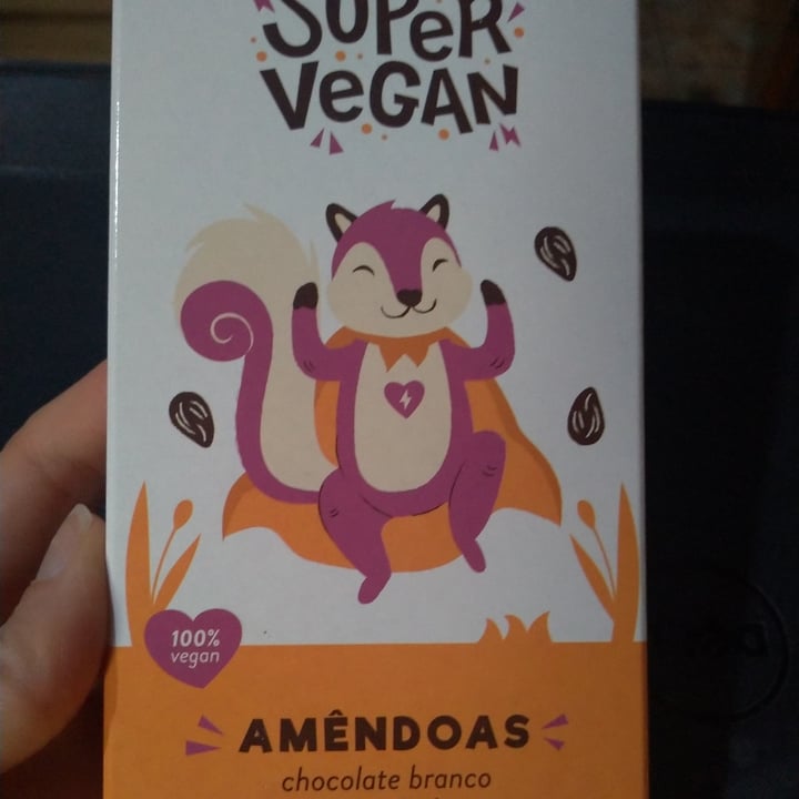 review photo of Super Vegan chocolate amêndoas shared by @fernandadorini on 24 Jun 2022 - review