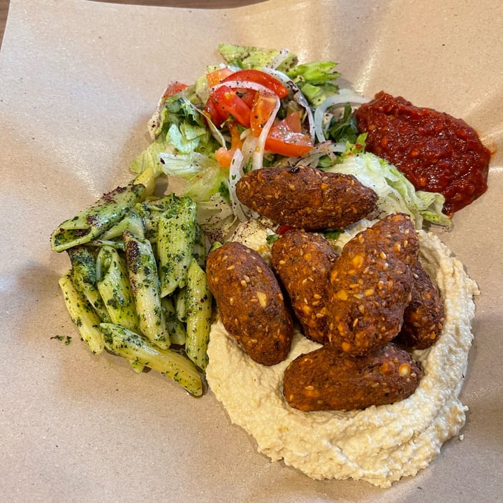 photo of Atas Turkish Kebab Falafel Plate shared by @jas-veg on  19 Aug 2022 - review