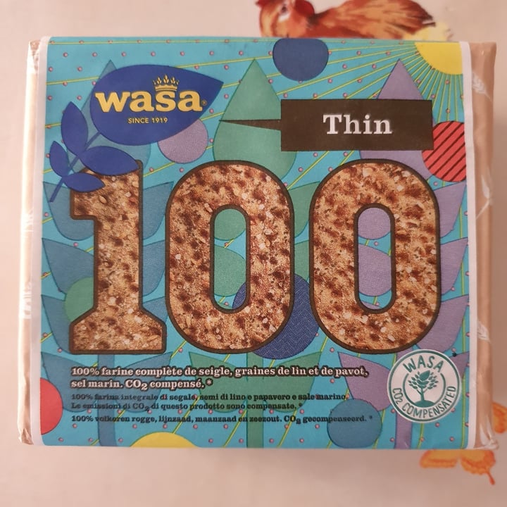 photo of Wasa Crackers con farina di segale shared by @lunasky on  03 May 2022 - review