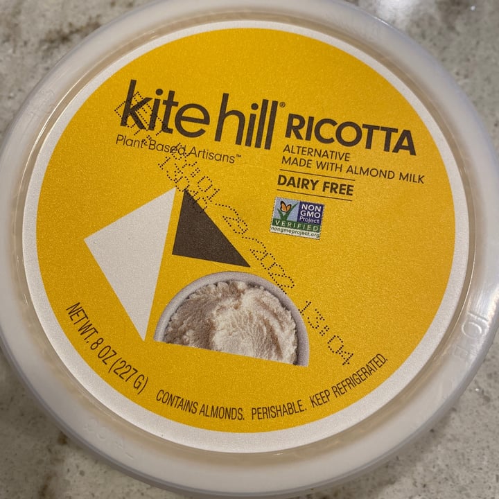 photo of Kite Hill Almond Milk Ricotta Alternative shared by @snl017 on  30 Dec 2021 - review