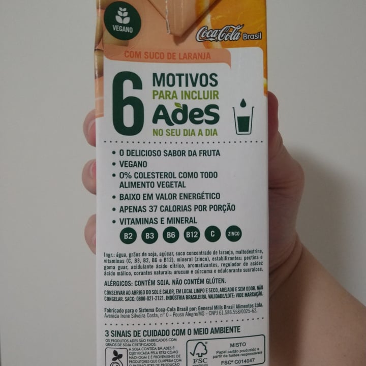 photo of Ades Ades Com Suco De Laranja shared by @renan on  02 May 2022 - review