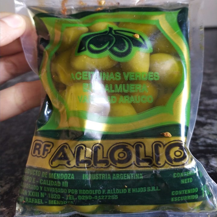 photo of Allolio Aceitunas Verdes shared by @mayritaz on  21 Aug 2020 - review