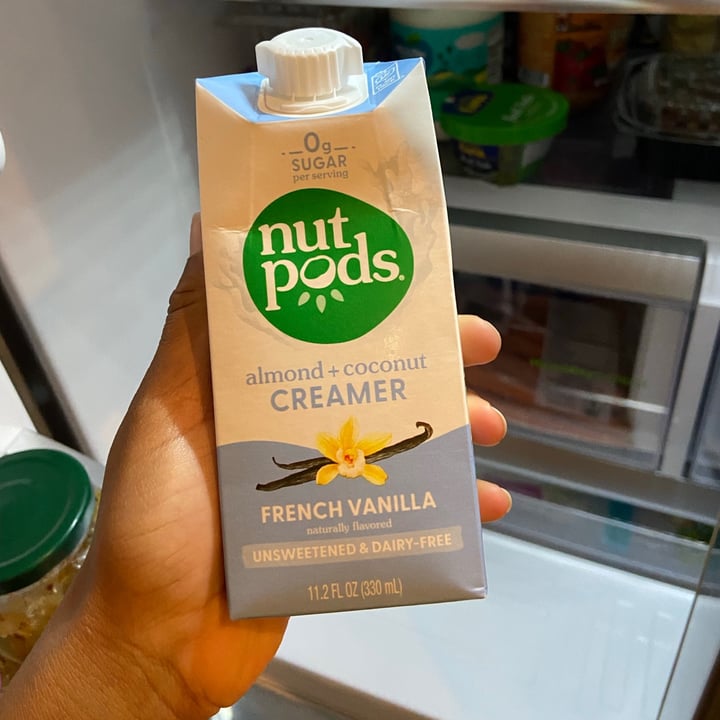 photo of nutpods French Vanilla Almond + Coconut Creamer shared by @perfectlyplantbased on  01 Sep 2021 - review