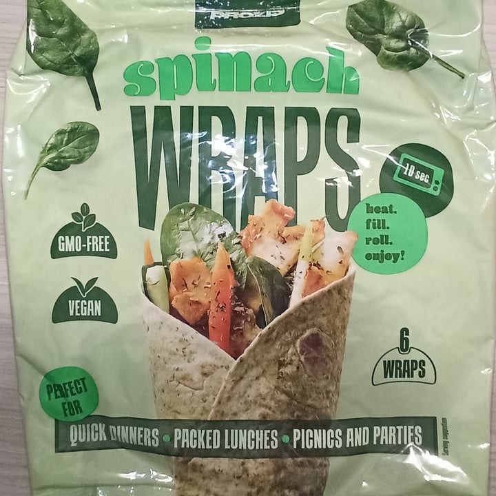 photo of Prozis Spinach Wraps shared by @giulyzf on  02 Dec 2021 - review
