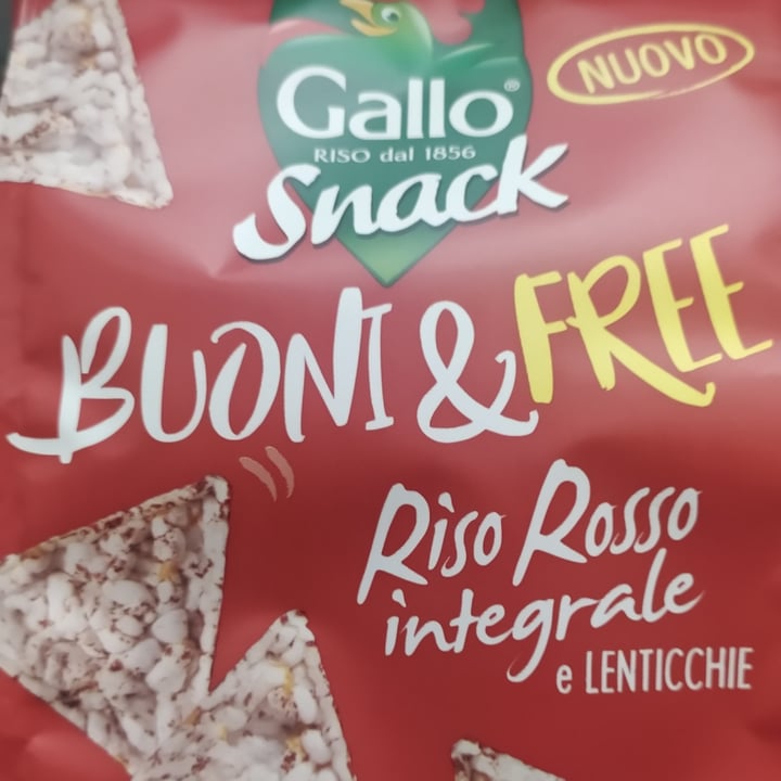 photo of Gallo Snack riso rosso integrale e lenticchie shared by @karadanvers1997 on  13 Mar 2022 - review