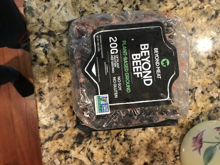 photo of Beyond Meat Beyond Beef Plant-Based Ground 20G shared by @mariaulatowski on  03 Feb 2020 - review