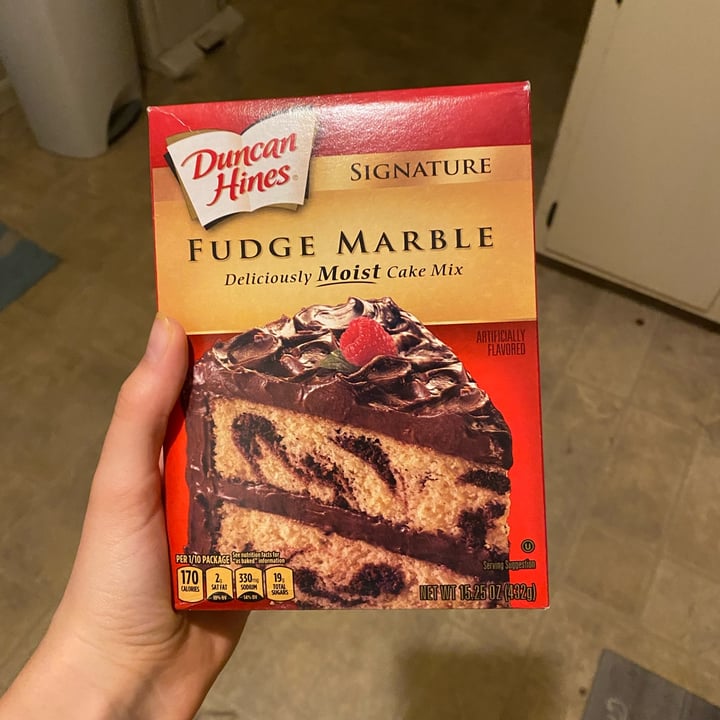 photo of Duncan Hines Marble Cake shared by @andrewbrown23 on  01 Mar 2022 - review