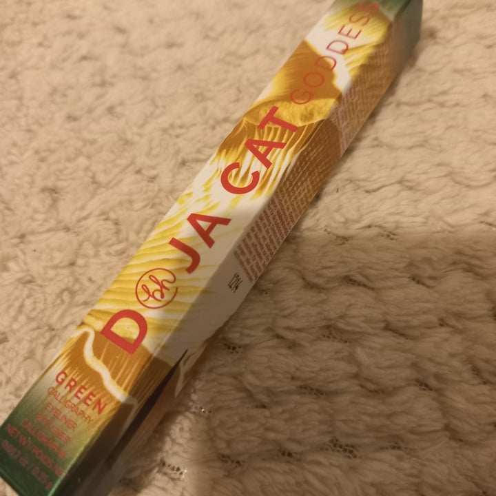 Doja cat goddess Calligraphy eyeliner Review abillion