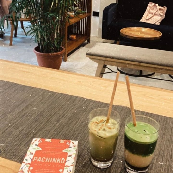 review photo of Hvala Keong Saik Genmaicha Latte shared by @hedgeshogs on 09 Feb 2021 - review