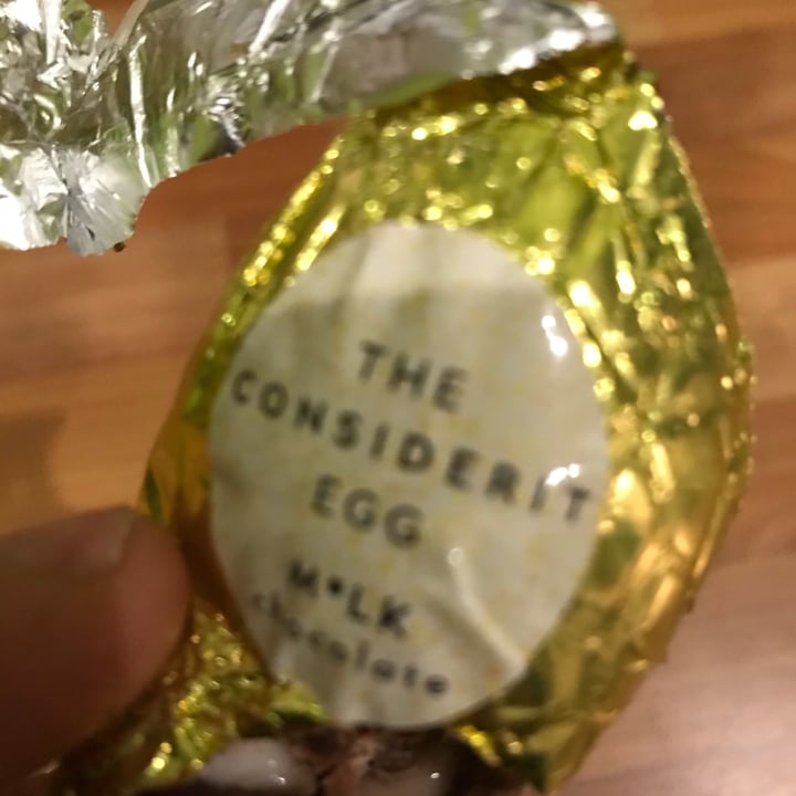 photo of Considerit Cream Egg shared by @einsteinmcallister on  04 Apr 2021 - review