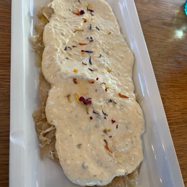 Photo of the dish “carpaccio di tonno felice”