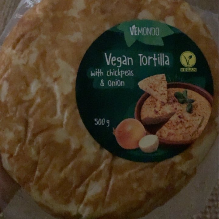 review photo of Vemondo Tortilla sin huevo a base de garbanzos y cebolla shared by @jessmateo on 05 Oct 2021 - review