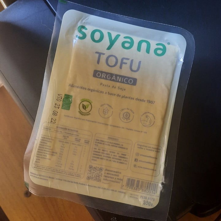 photo of Soyana Tofu Organico shared by @marleneriolo on  31 Jul 2022 - review