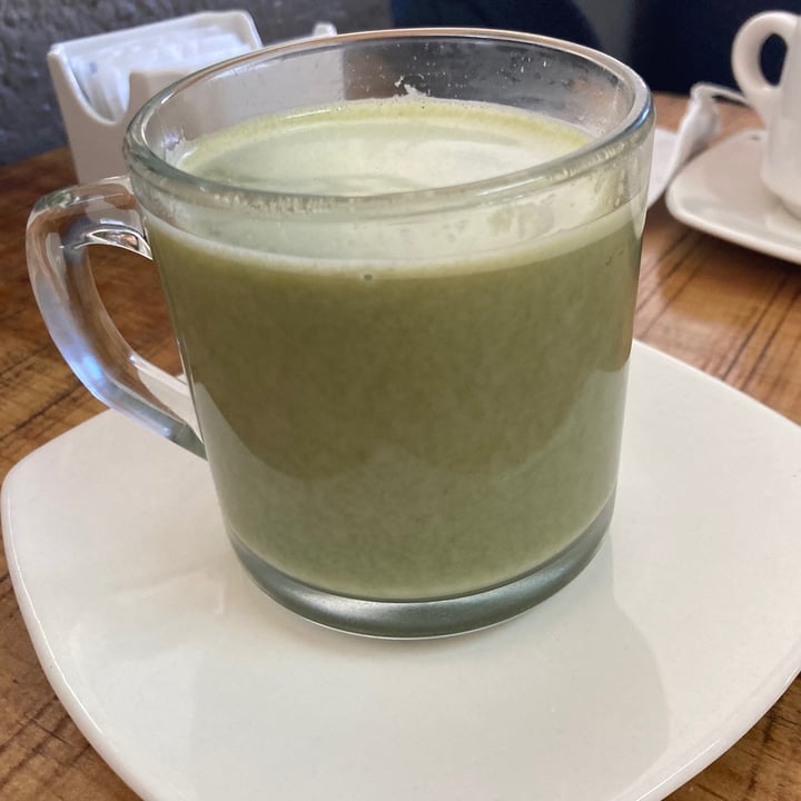 photo of Zona Veggie Restaurante Matcha latte shared by @abi88 on  20 Mar 2021 - review