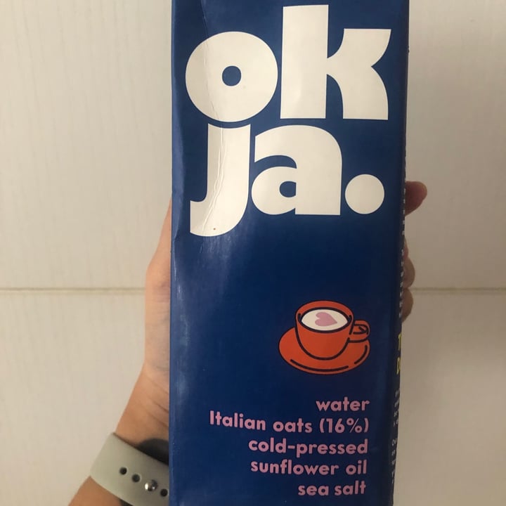 photo of okja Oat M*lk shared by @eaturdamnveggies on  06 Jul 2021 - review