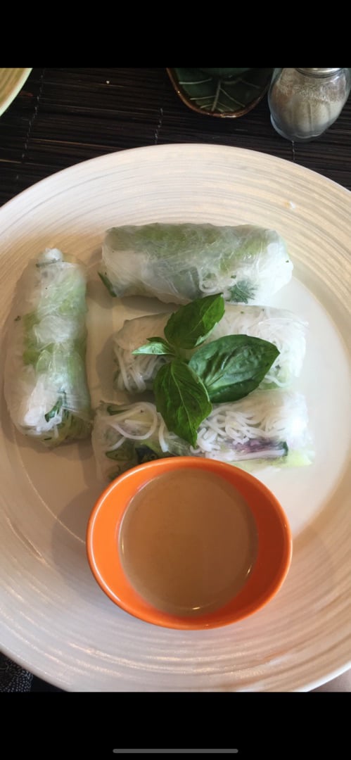 photo of Earth Cafe & Market Ubud Rice Paper Rolls shared by @giveafudge2day on  27 Nov 2019 - review