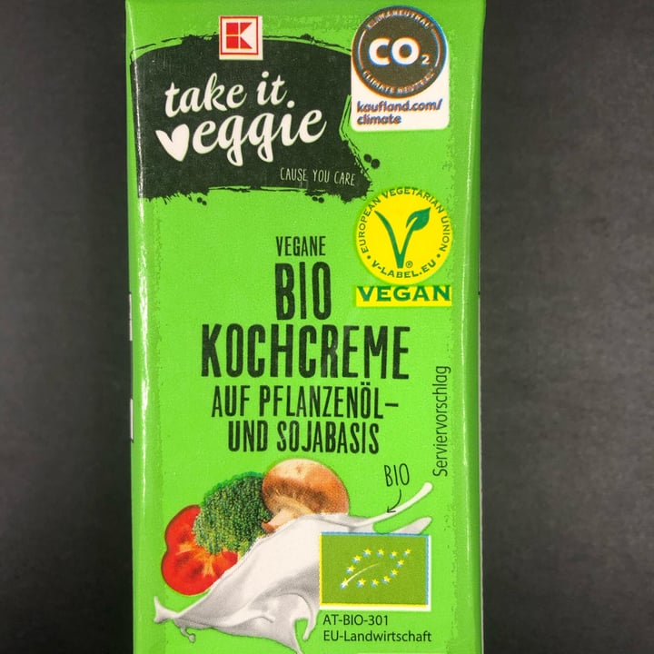 photo of Kaufland Take it Veggie Bio Kochcreme Soja shared by @lilith1 on  08 Jan 2022 - review