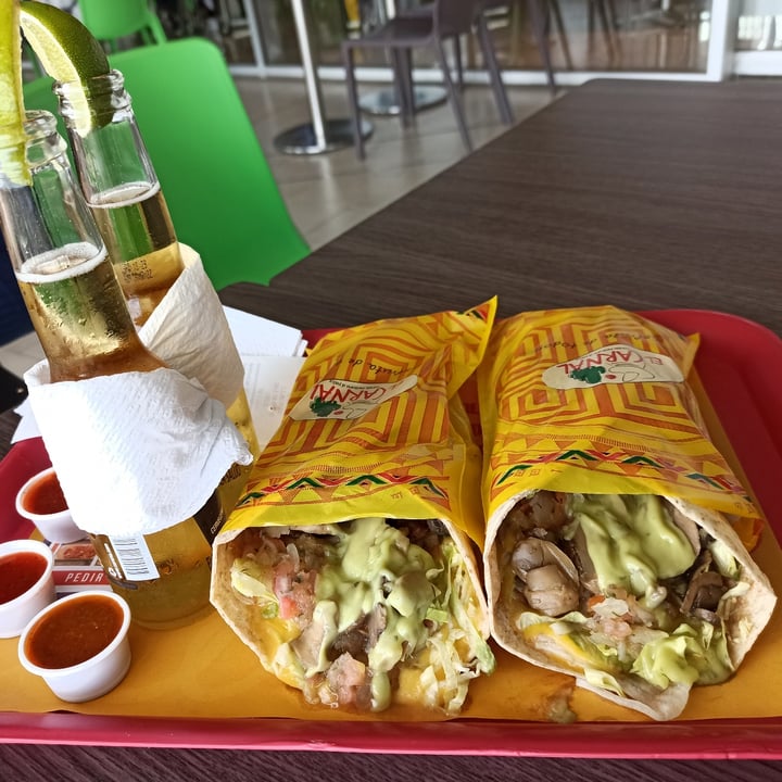 photo of El Carnal Burrito Vegano Tradicional shared by @nikotok on  11 Aug 2021 - review