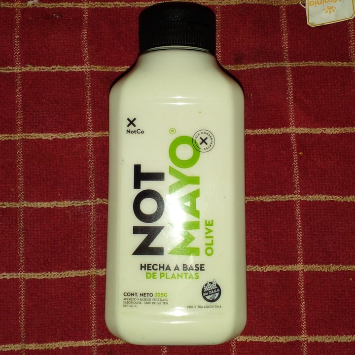 photo of NotCo Not Mayo Olive shared by @jimmyv on  10 Aug 2021 - review