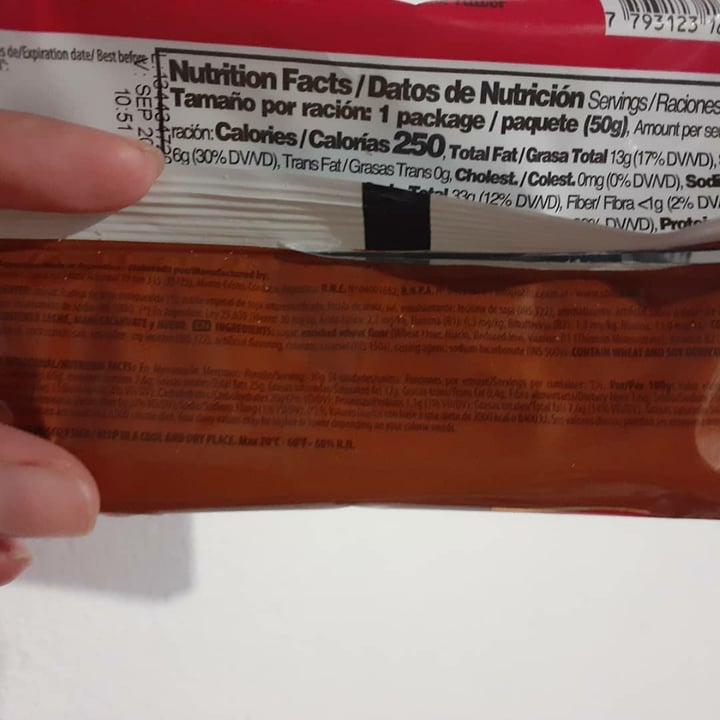 review photo of Oblita Obleas sabor dulce de leche shared by @morenagonzalez04 on 06 Jul 2021 - review
