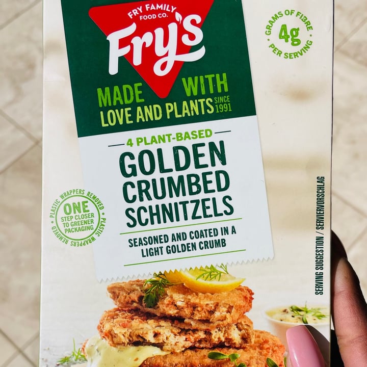 review photo of Fry's Family Food Golden Crumbed Schnitzels shared by @thegrowthspace on 09 Aug 2021 - review