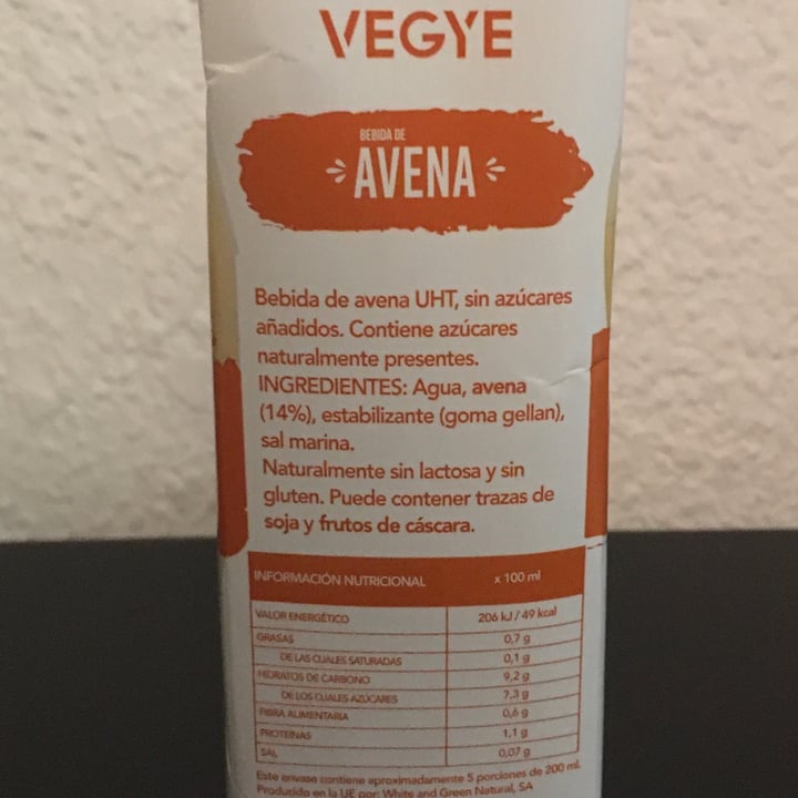 review photo of Vegye Llet de Civada shared by @vgnisme on 05 Feb 2022 - review