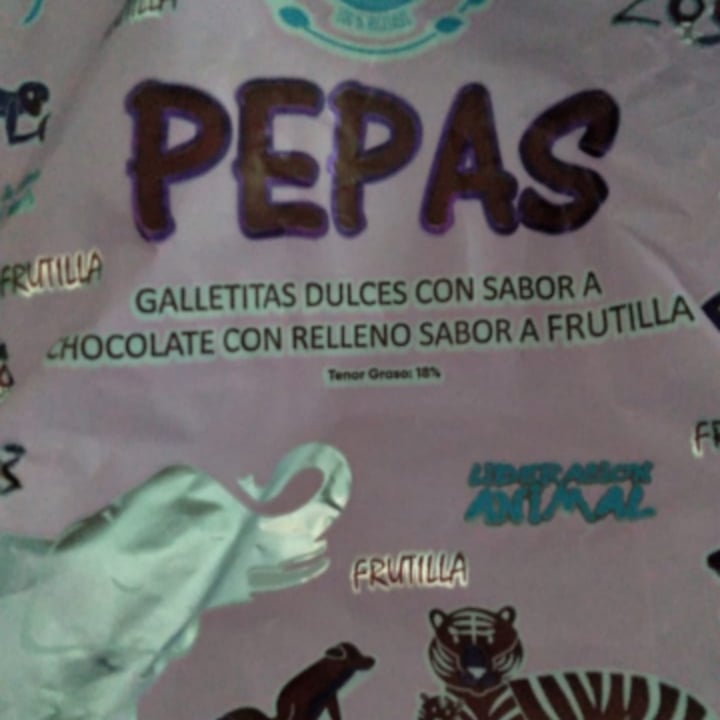 photo of Un Rincón Vegano Pepas Galletas Dulces con sabor Chocolate con relleno de Frutilla shared by @dxffnee on  29 Jun 2021 - review