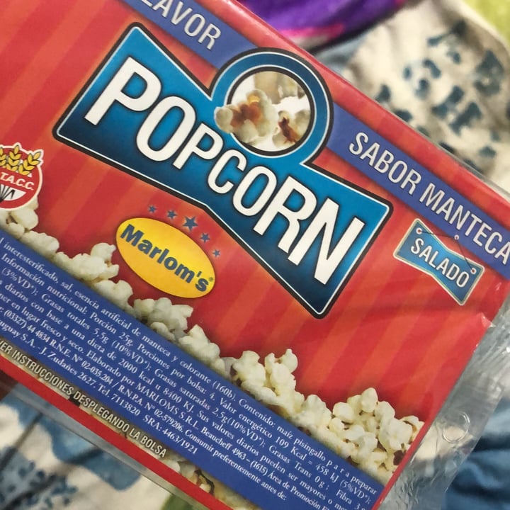photo of Marlom's Popcorn Sabor Manteca shared by @rooooseq on  25 Jan 2021 - review