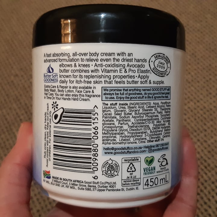 review photo of Good Stuff Exxtra Care & Repair Intensive Therapy Body Cream shared by @lpandel on 07 Nov 2021 - review